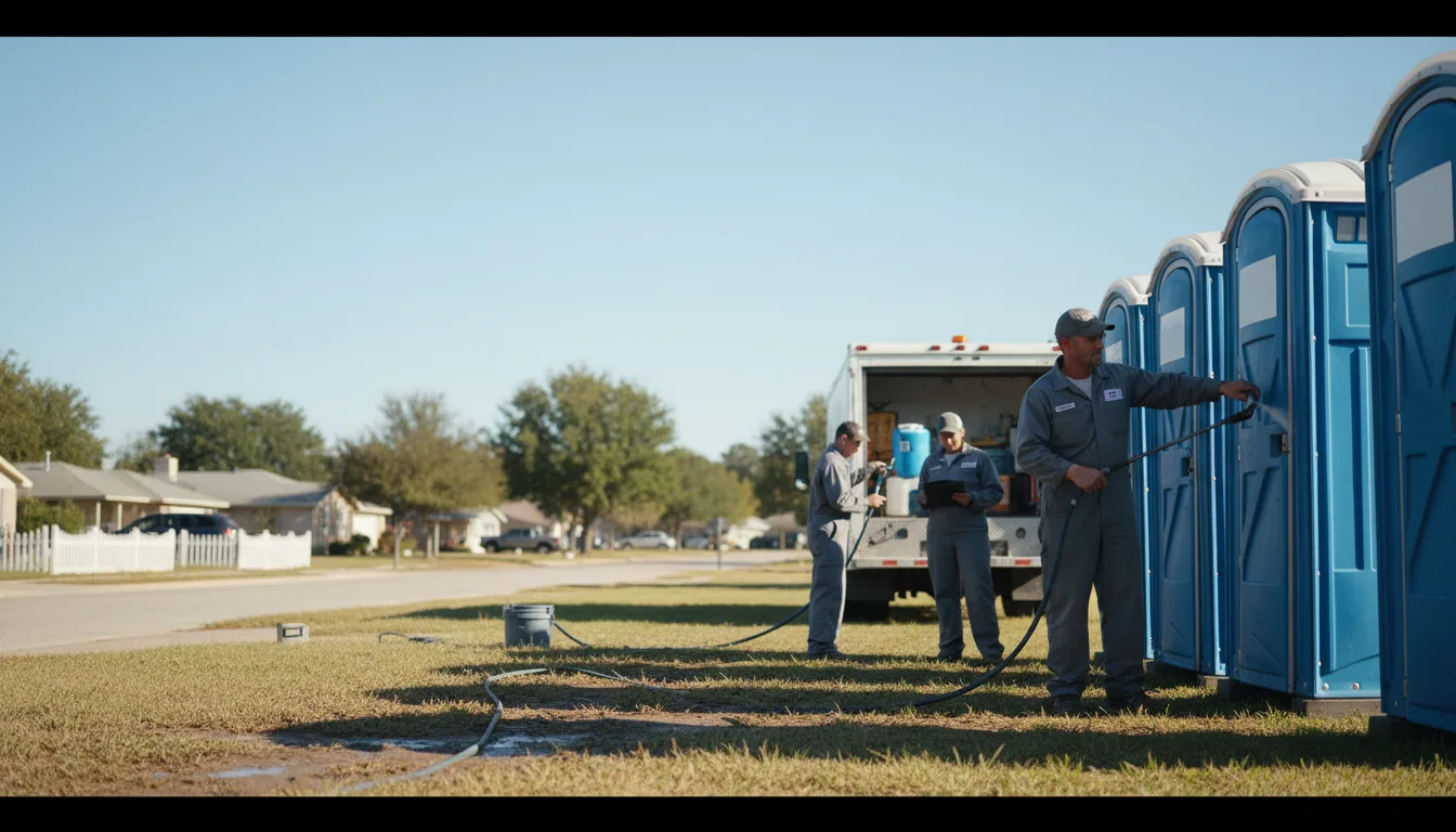 Long-Term Portable Toilet Rental in Pleasant Plain, OH near me